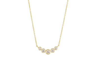Stella 0,50 ct diamant guld halskæde